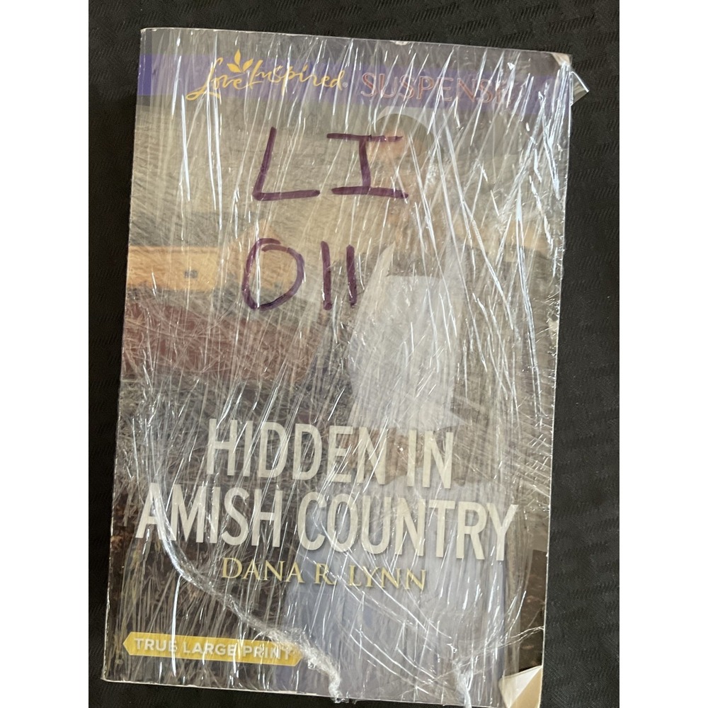 Amish Hideout Maggie K. Black Hidden in Amish Country Dana R. Lynn Large Print - Picture 3 of 3